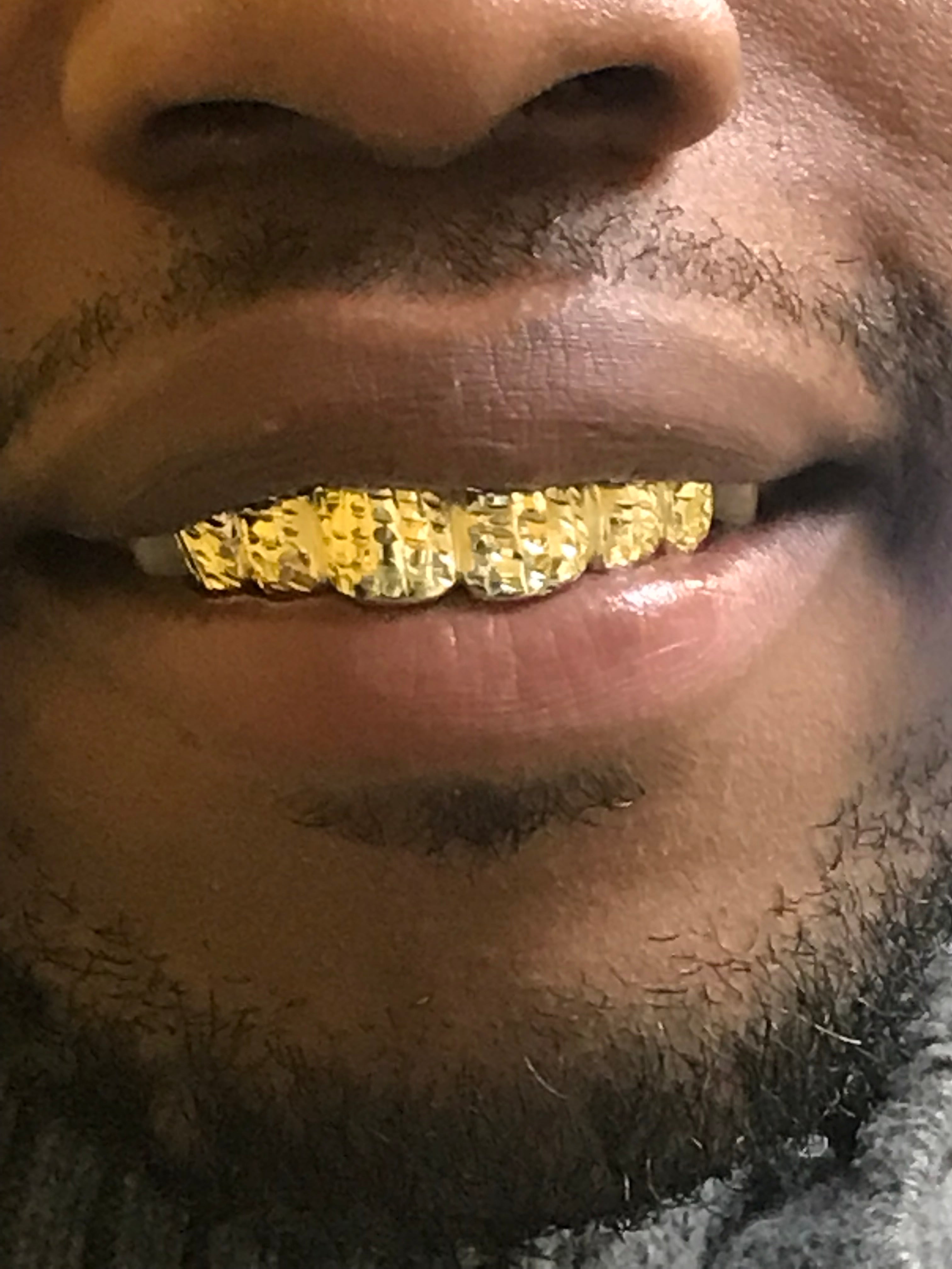 6 10k Gold Teeth