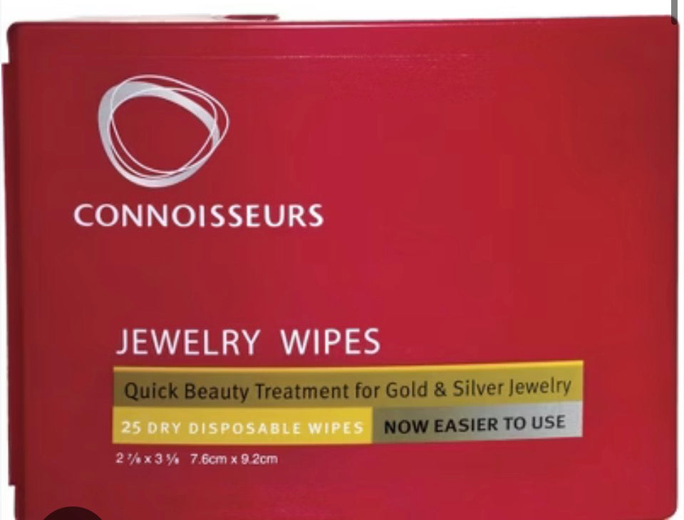 Connoisseur Jewelry Wipes